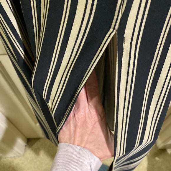 Banana Republic black and tan maxi strapless dress - XS - Picture 2 of 4